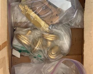 antique brass doorknobs and hardware