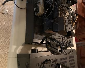 electroncis, stereos and receivers