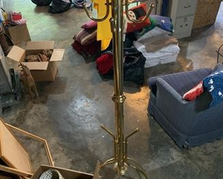 brass coat rack
