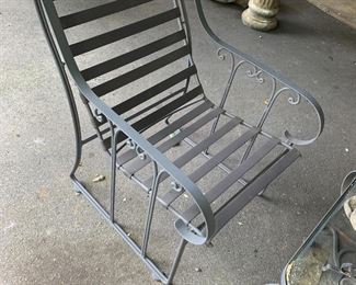 iron chairs