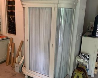 Large curio cupboard