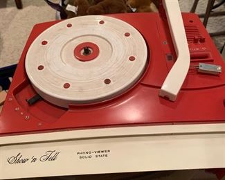 Show and Tell tv and record player