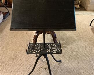 antique dictionary stand