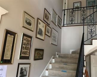 Gallery in the stairs