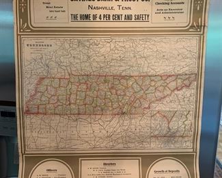 C. 1910 First Savings Bank and Trust maps
