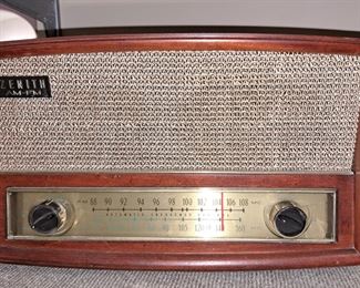 Modern and vintage electronics. Zenith radio