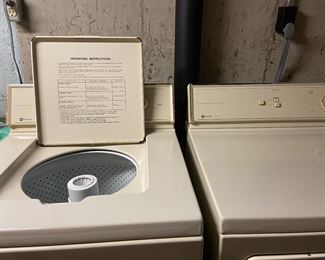 Maytag washer and electric dryer - must remove from basement