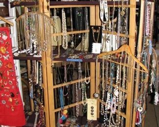 Lots of costume jewelry