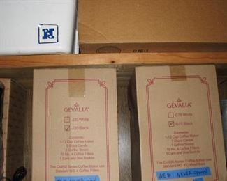 New Gevalia coffee pots