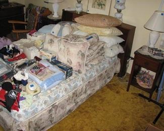 Bed and night stands