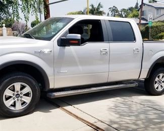 2013 - Ford F150 - 152,010 miles
4x4 - Allow wheels - New trans - New brakes - Leather seats - Air & heat work - Blue tooth - Tow hitch - Navigation - Clean title