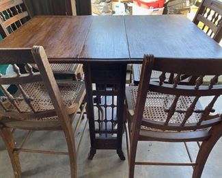 Table with chairs