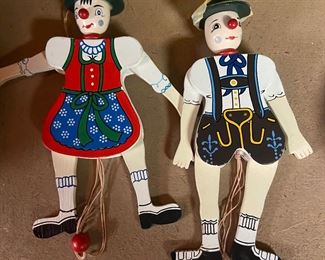 German wooden puppets 