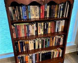 GORGEOUS BOOKCASE FULL OF GREAT TITLES