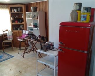 Early pine corner cabinet