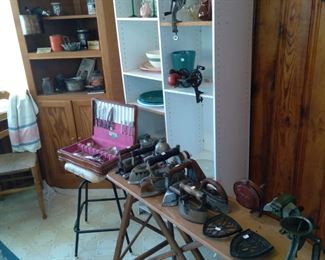 Collection of sad irons
