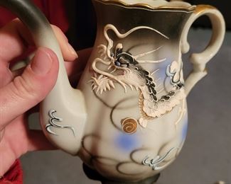 vintage dragon ware bone china tea set