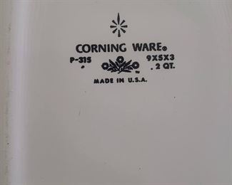 Vintage corning  ware