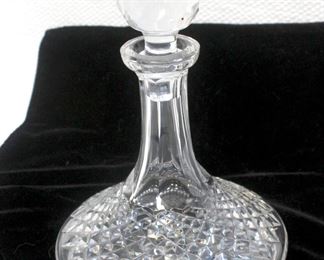 Gorgeous WATERFORD Crystal Ship Captain's Decanter  
