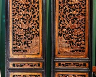 Gilt Carved Panels- $650 pair