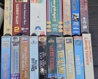 John Wayne VHS Tapes