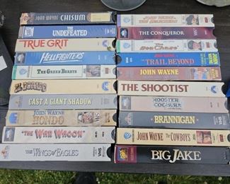 John Wayne VHS Tapes