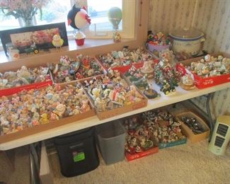 Boxes of knick knacks