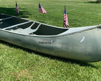17’ Ouachita Aluminum Canoe - Floats!