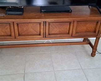 This low boy is big enough for the huge 85 inch smart tv 
$175.00 ( cabinet)