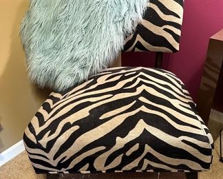 Animal Print Chair 