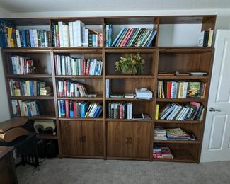 Wall unit bookcase