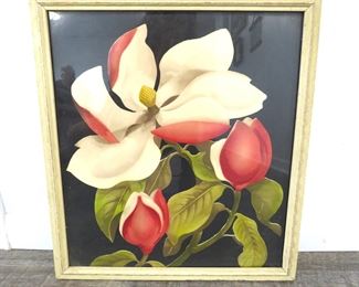 original watercolor floral bernard
