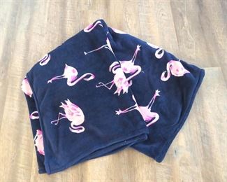 Vera Bradley Flamingo blanket