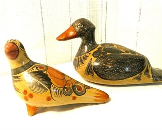 Mexican pottery ducks