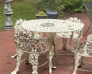 Vintage table & chairs