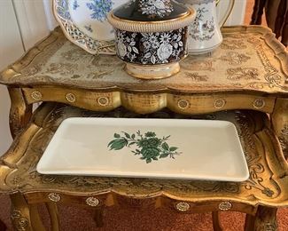 Florentine nesting tables