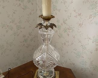 Pr cut crystal lamps