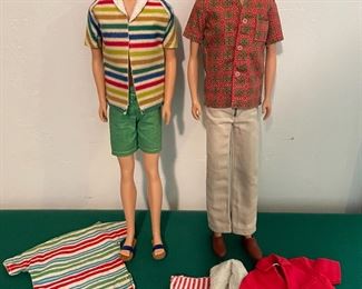 Vintage Ken & Allen dolls