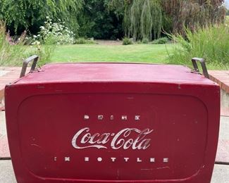Vintage Coca Cola Ice Chest