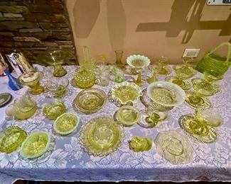 Uranium Vaseline Glass