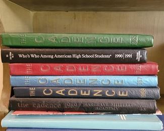 Hargrave military academy & High Point central yearbooks