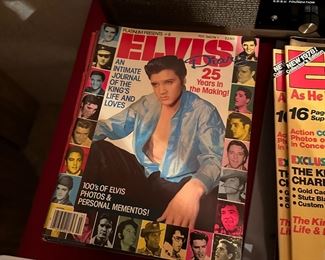 Elvis magazine collection
