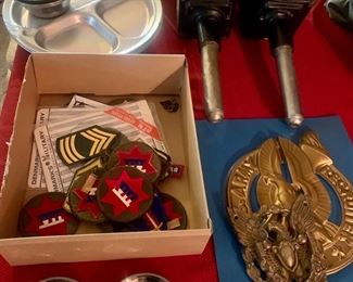 US Army Items and carriage lights