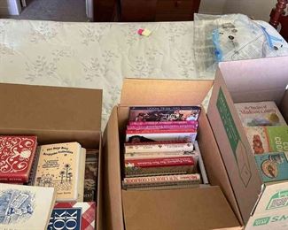 Be the Star of Next Pot Luck 3 Big Boxes of Cook Books