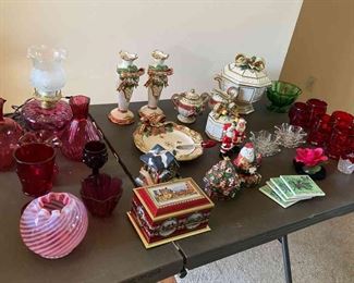 Fits Floyd And Vintage  Christmas  Glassware