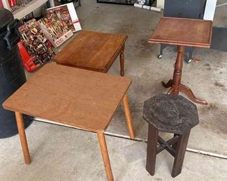 Four Multi Use Tables