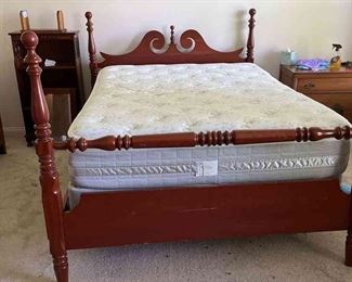 Queen Sized Bed, Mattress Box Springs