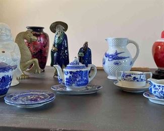 Various Asian Art Pieces