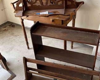 Vintage Shelving Desk