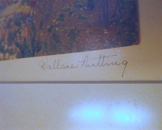 Wallace Nutting signature